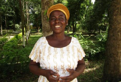 Gifty Ampofo, Secretary to Akuapa Women’s Group in the Bono Region.
