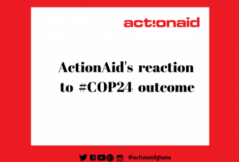 ActionAid's reaction to #COP24 outcome