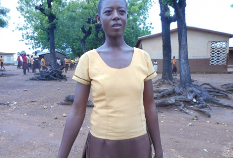 Kende Ayindana, 18 years from the Tanga community in the Bawku West district, narrates her ordeal of being a victim of child marriage and the joy of returning to school