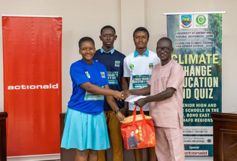 ACTIONAID GHANA CHAMPIONS CLIMATE RESILIENCE AMONG YOUTH