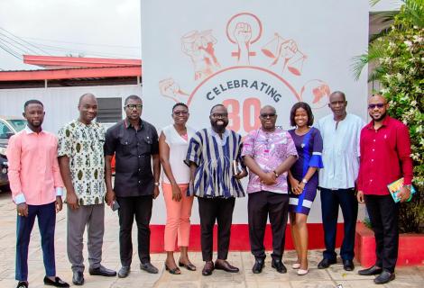 NDC pays courtesy call on ActionAid Ghana