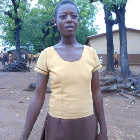 Kende Ayindana, 18 years from the Tanga community in the Bawku West district, narrates her ordeal of being a victim of child marriage and the joy of returning to school