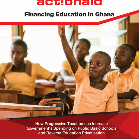 Students in a public school in Ghana