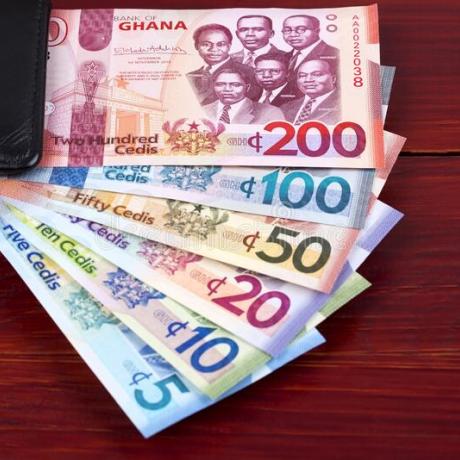 Ghanaian Cedi Notes