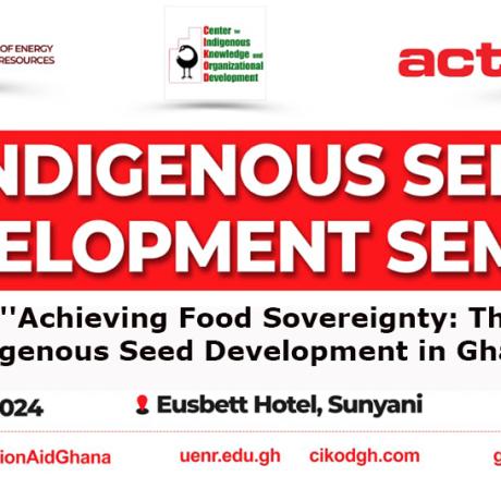 ActionAid Ghana and Partners Readies for the Indigenous Seeds Development Seminar in Sunyani