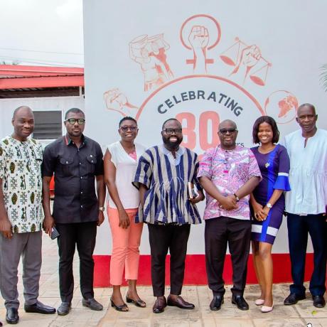 NDC pays courtesy call on ActionAid Ghana