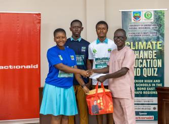 ACTIONAID GHANA CHAMPIONS CLIMATE RESILIENCE AMONG YOUTH