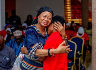 Queen mother warm hug 